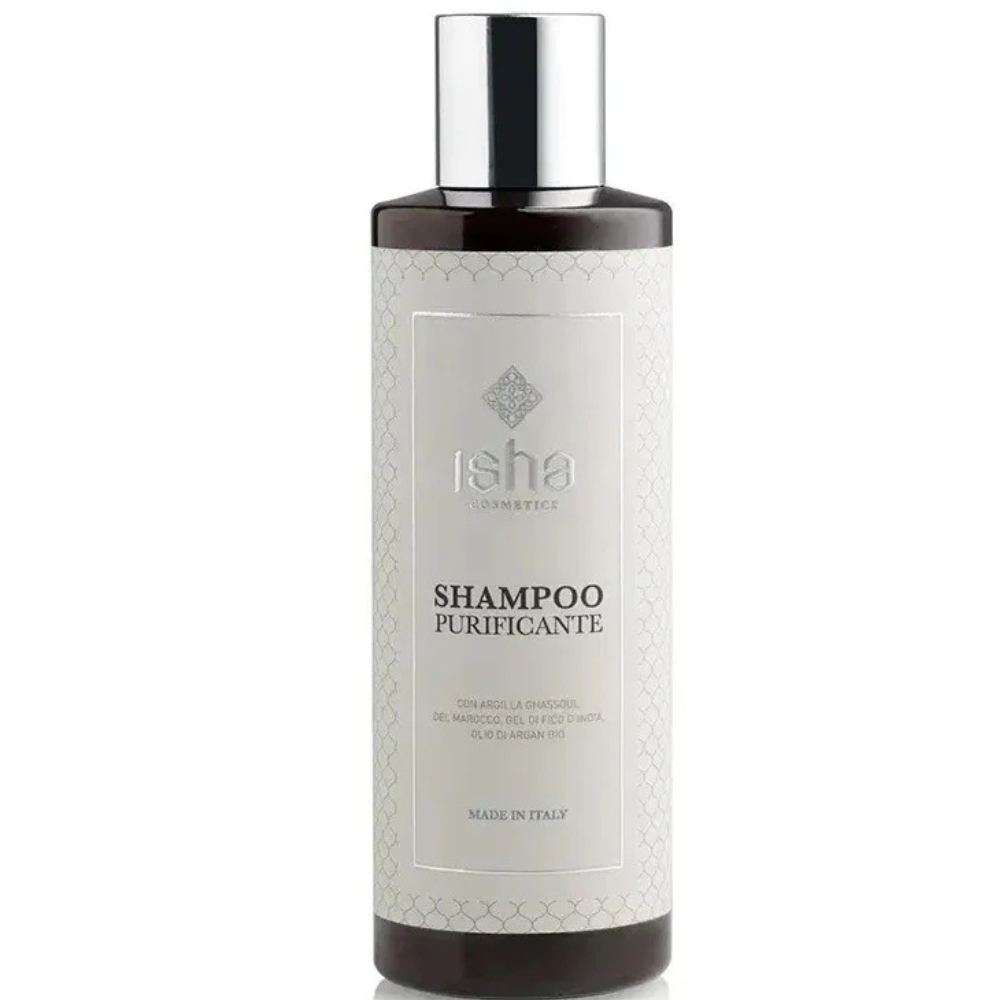 Isha Cosmetics Ghassoul Clay Purifying Shampoo 200ml