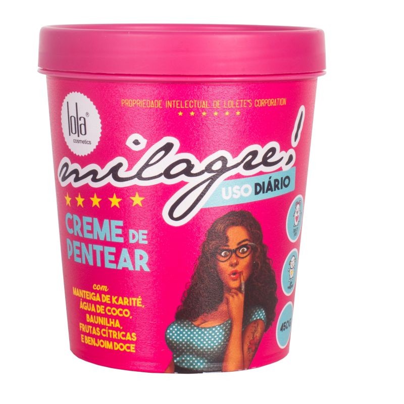 Lola Cosmetics Milarge Creme de Pentear 450g