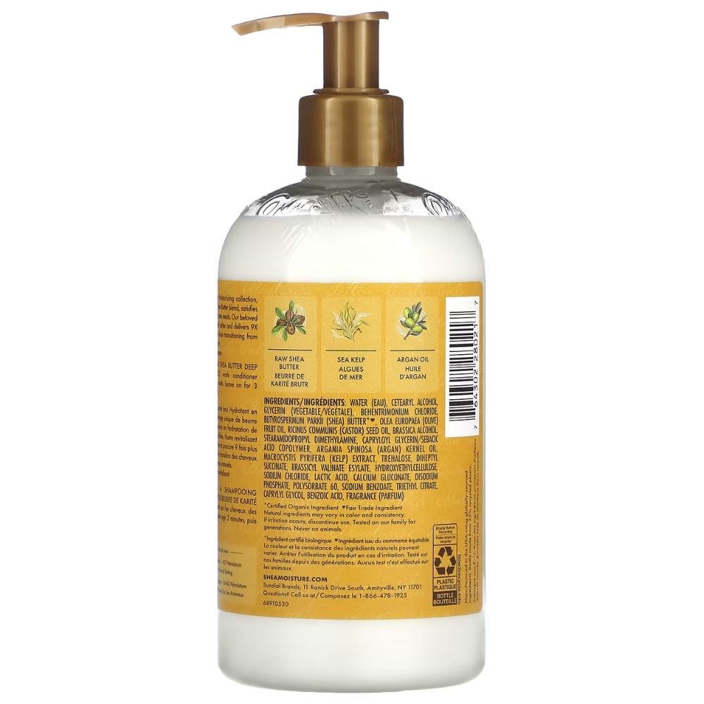 Shea Moisture Raw Shea Butter Deep Moisturizng Conditioner 384ml
