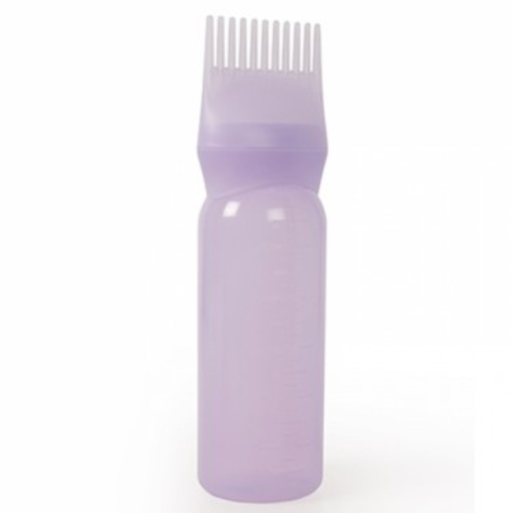 Bifull Cola Comb Peine Aplicador de Tinte y Tratamientos Lila