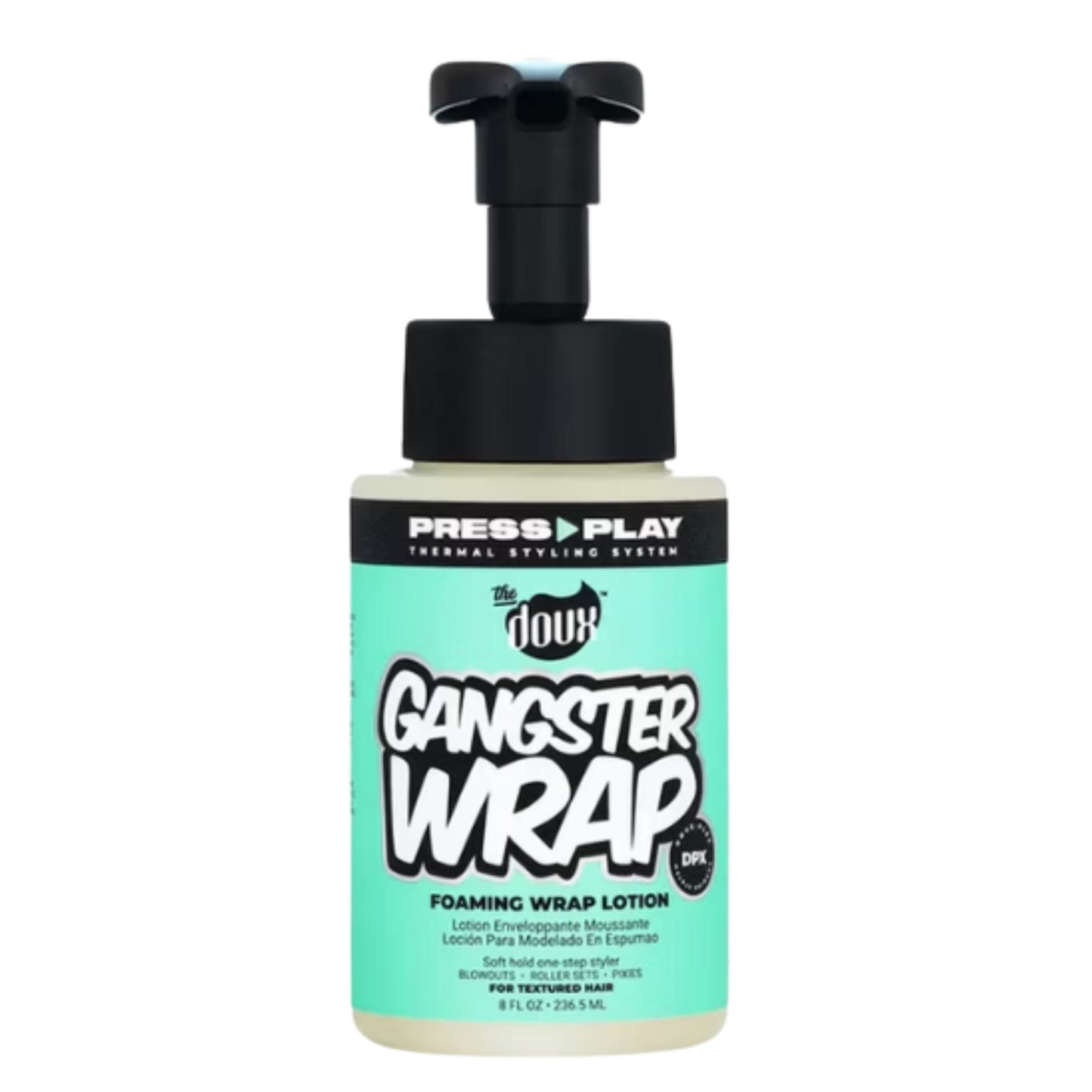 The Doux Press Play Gangster Wrap Lotion 8oz
