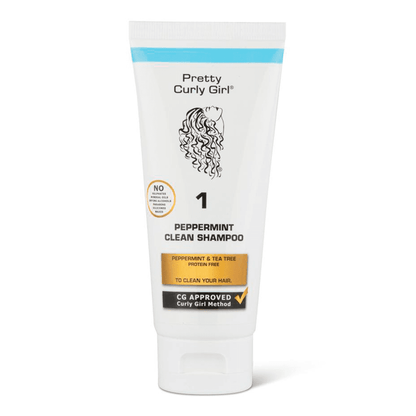 Pretty Curly Girl Peppermint Clean Champú
