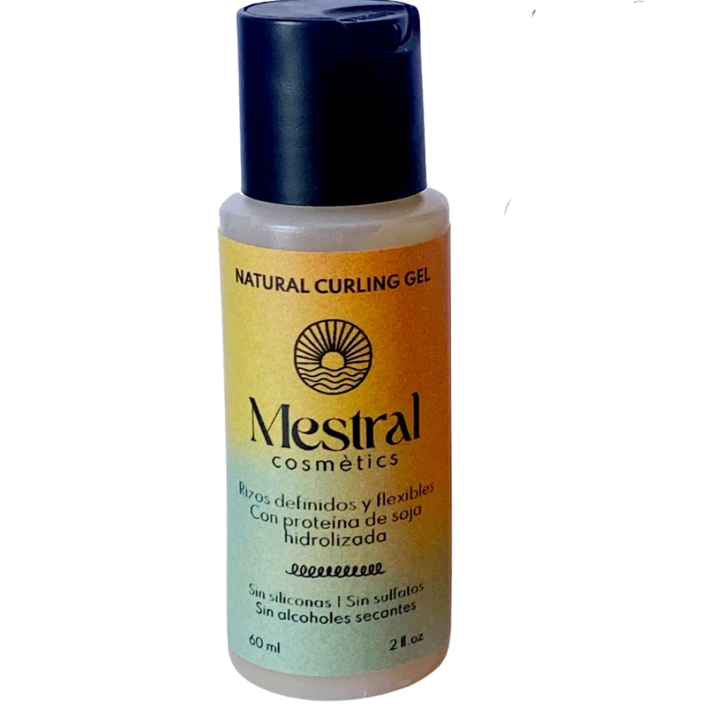 Mestral Cosmetics Natural Curling Gel for Defining Curly Hair