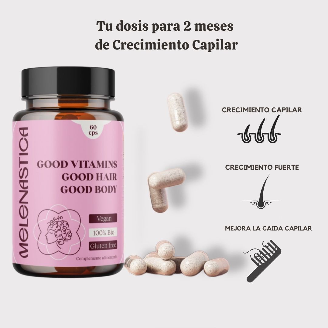 Melenastica Good Vitamins Good Hair Good Body 60cps