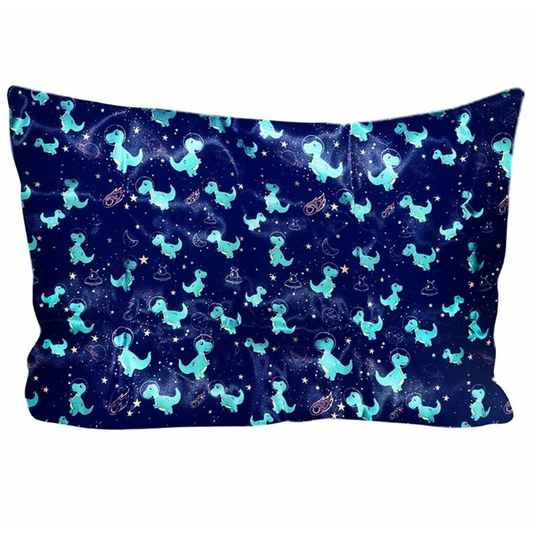 Soulta Funda De Almohada De Satén Premium – Dino (55cmx70cm)