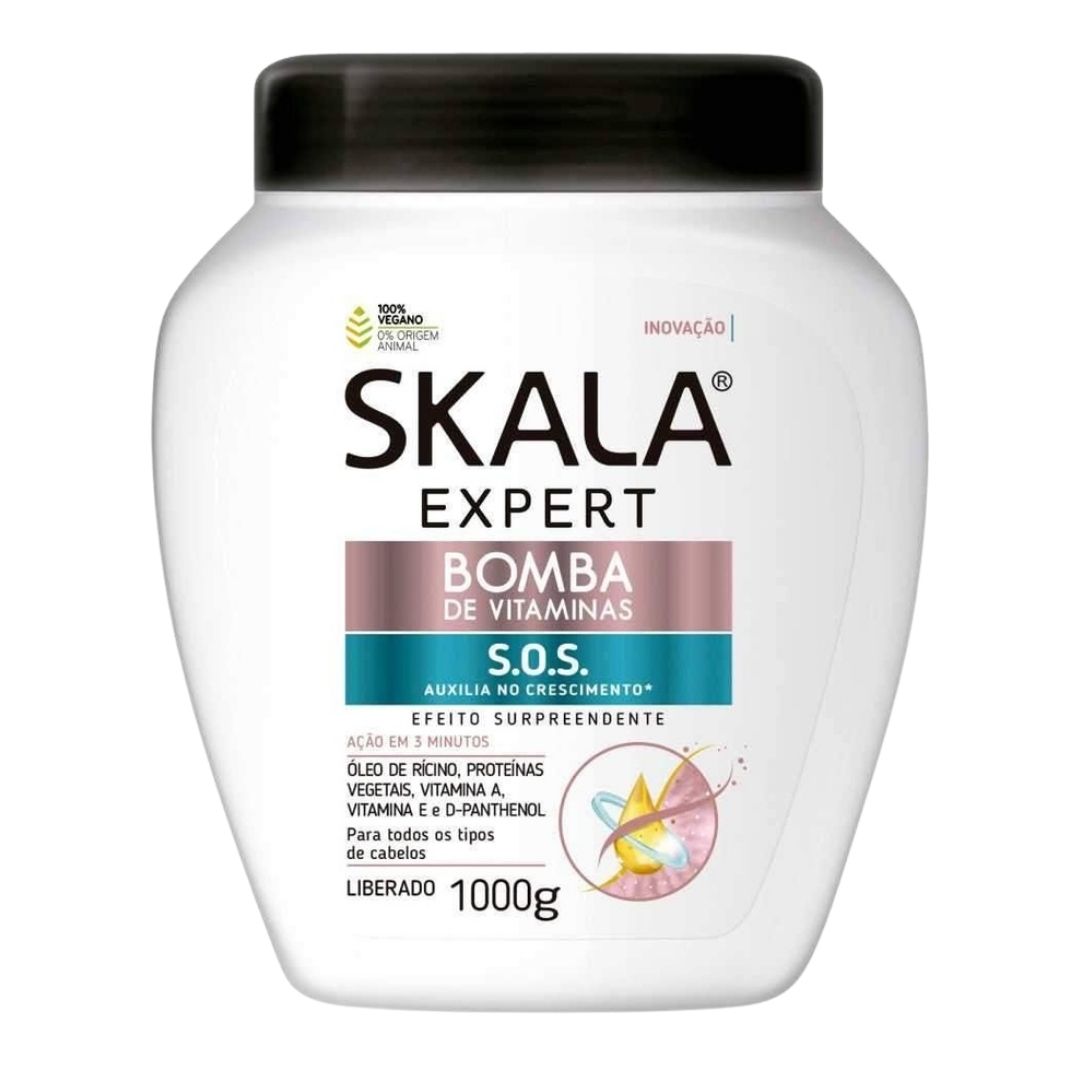 Skala Bomba de Vitaminas S.O.S Crema de Tratamiento Acondicionadora 1000g