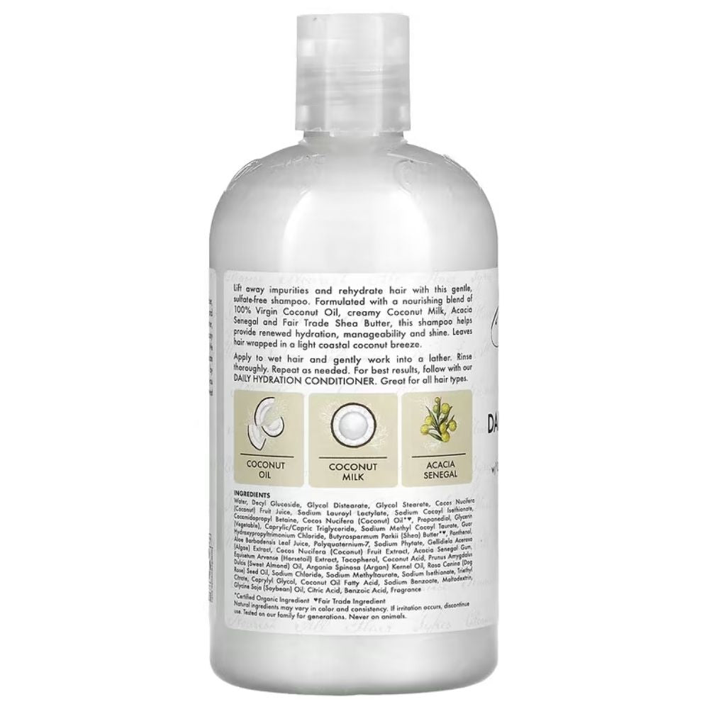 Shea Moisture 100% Virgin Coconut Oil Daily Hydration Champú 384ml