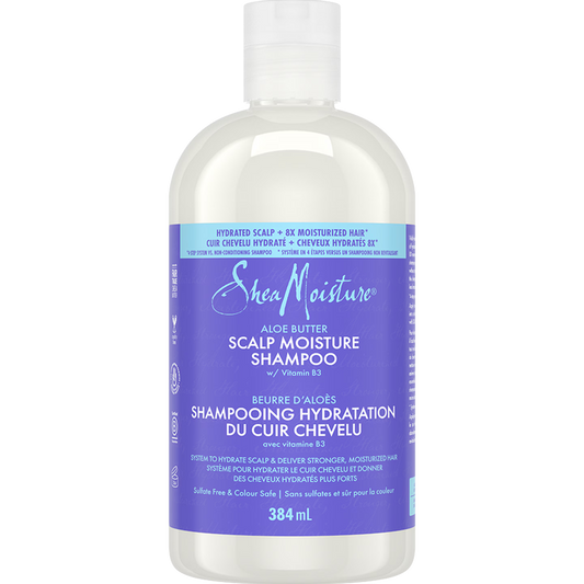 Shea Moisture Aloe Butter Scalp Moisture Shampoo 384ml