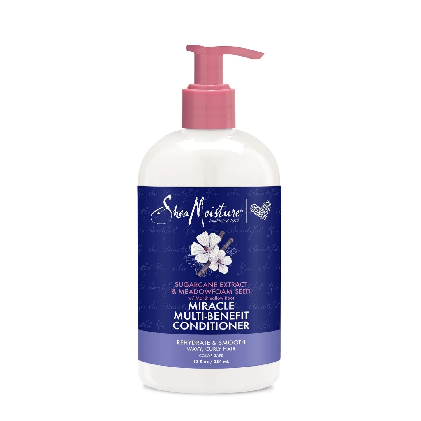 Shea Moisture Sugarcane Extract & Meadowfoamd Seed Miracle Conditioner 384ml
