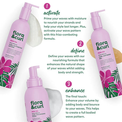 Flora & Curl The Wavy Hair Styling Kit