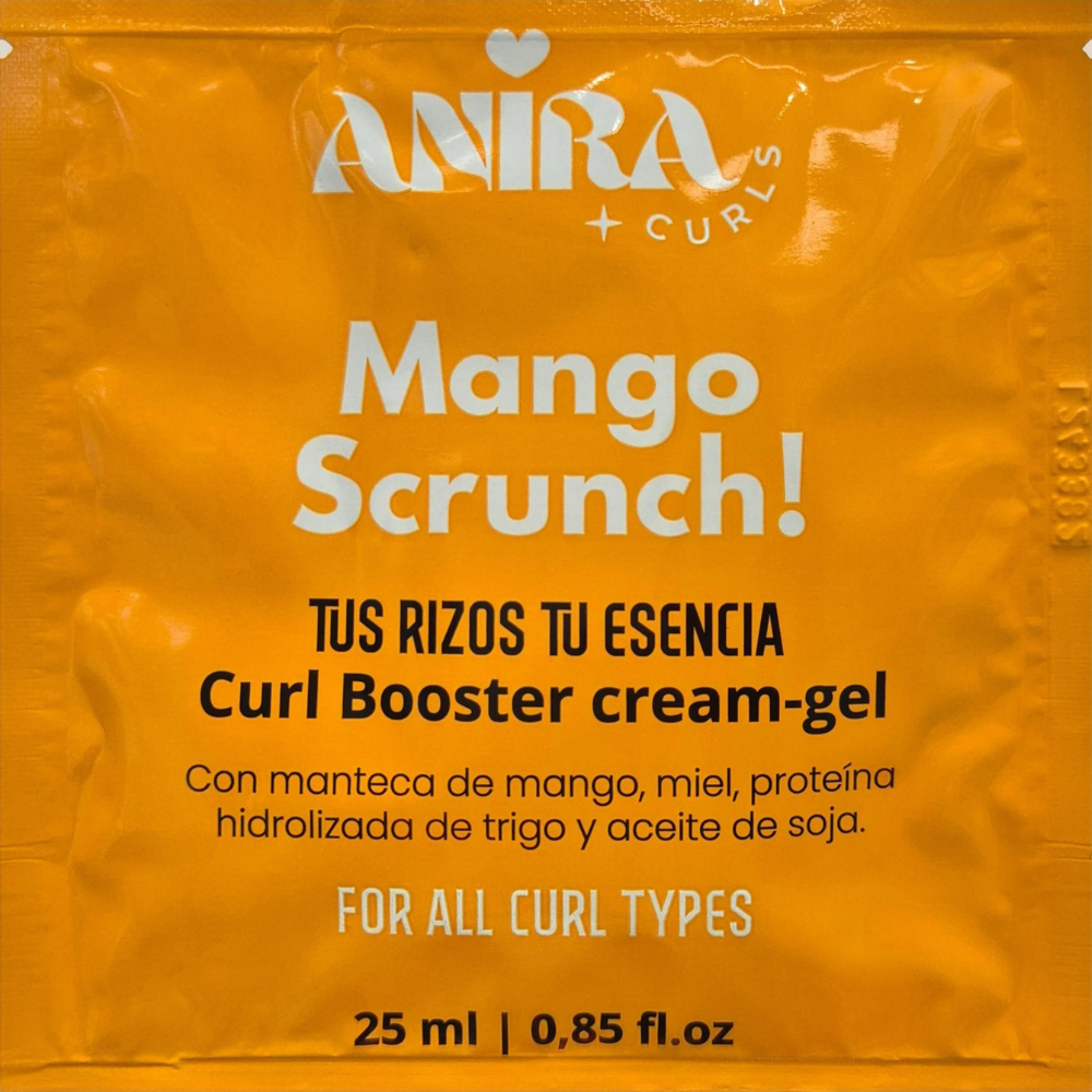 Anira Curls Mango Scrunch Curl Booster Cream-Gel