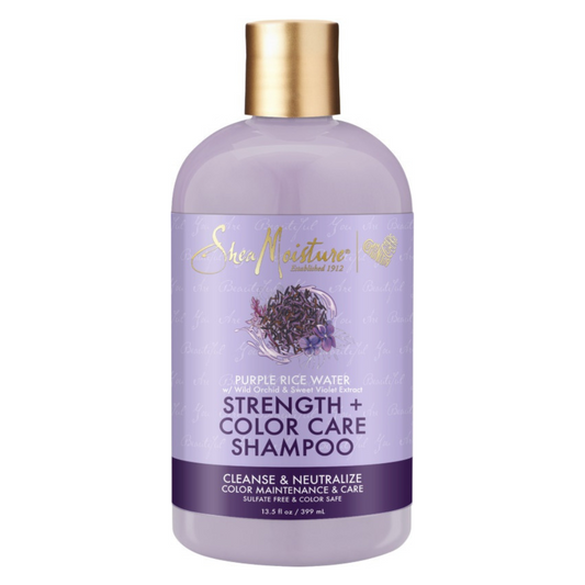 Shea Moisture Purple Rice Water Champú 370ml
