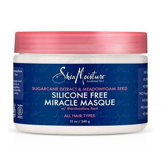 Shea Moisture Sugarcane Extract & Meadowfoamd Seed Miracle Masque 340g