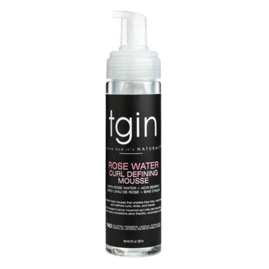 Tgin Rose Water Curl Defining Mousse 236ml