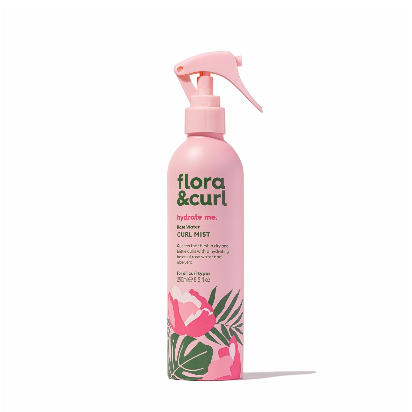 Flora & Curl Hydrate Me Rose Water Curl Mist 250ml