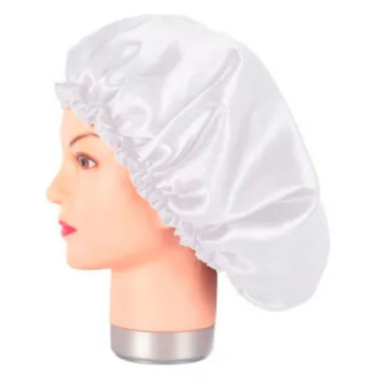 Bifull Gorro De Satén Blanco Anti Frizz