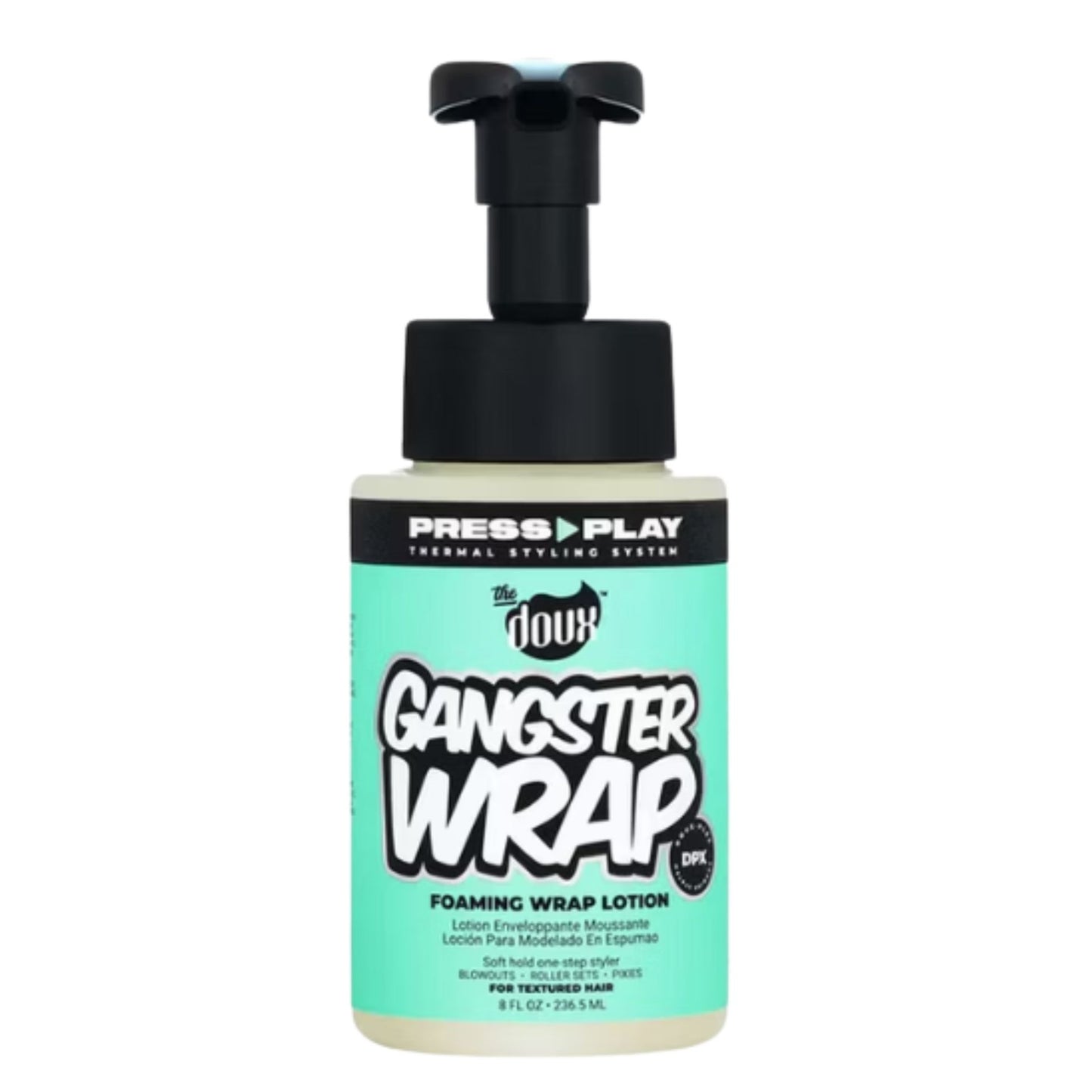 The Doux Press Play Gangster Wrap Lotion 8oz