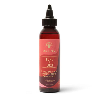As I Am Long & Luxe Gro Hair Oil 4oz