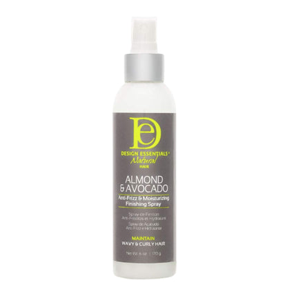 Design Essentials Almond & Avocado Antifrizz Moisturizing Finishing Spray 6 Oz
