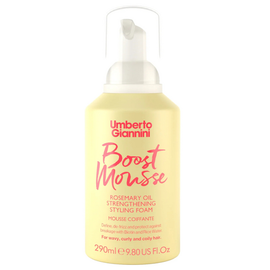 Umberto Giannini Strong Curls Rosemary Oil Strengthening Styling Foam