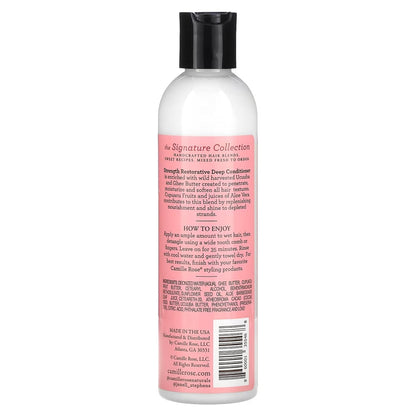 Camille Rose Strengthening Restorative Deep Conditioner 8oz