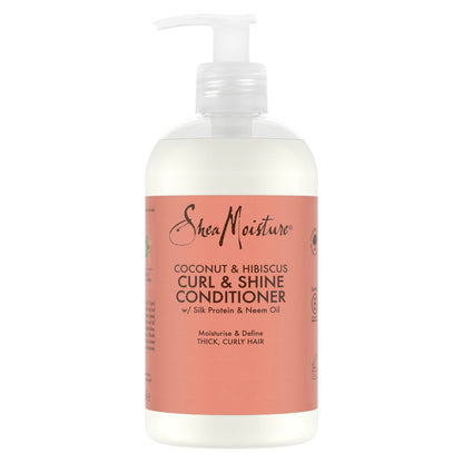 Shea Moisture Coconut & Hibiscus Curl & Shine Conditioner 384ml