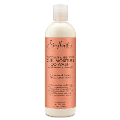 Shea Moisture Coconut & Hibiscus Curl Moisture Co-Wash Conditioner  384ml