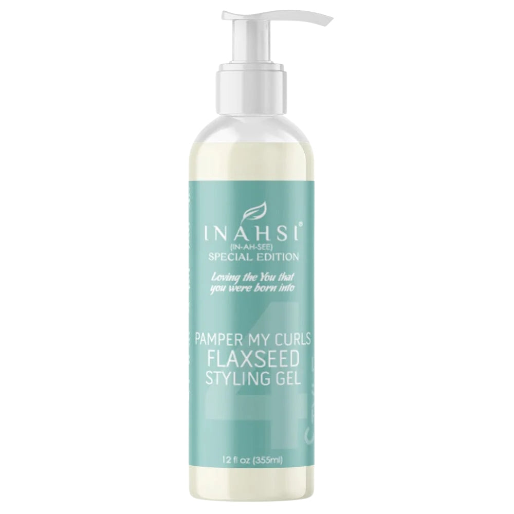 Inahsi Naturals Pamper My Curls Flaxseed Styling Gel