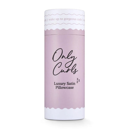 Only Curls Satin Pillowcase White