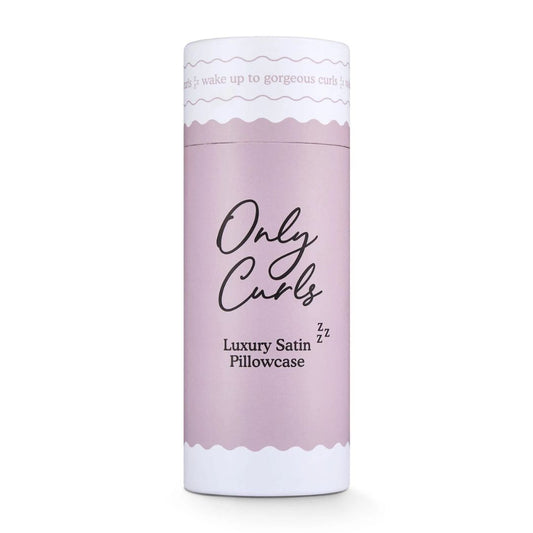 Only Curls Satin Pillowcase White