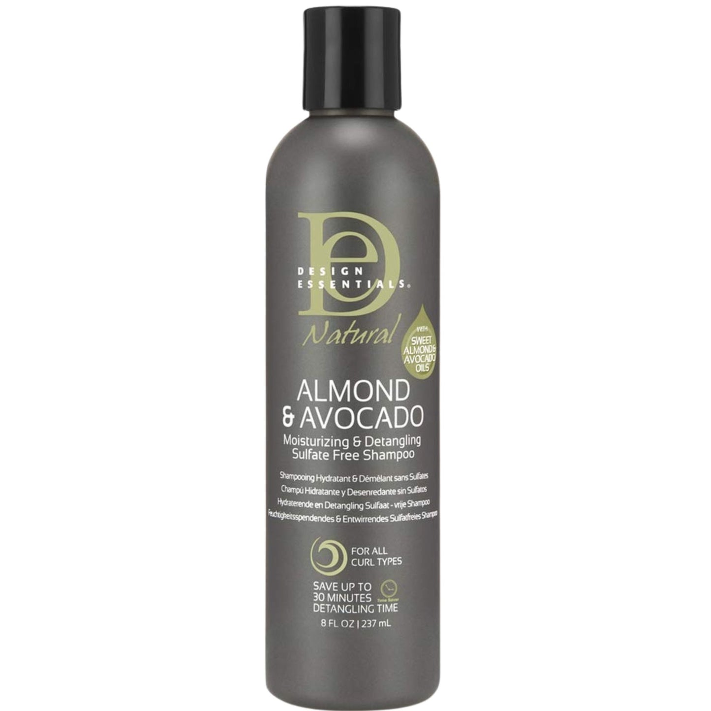 Design Essentials Almond Avocado Moist. Det. Shampoo 10oz