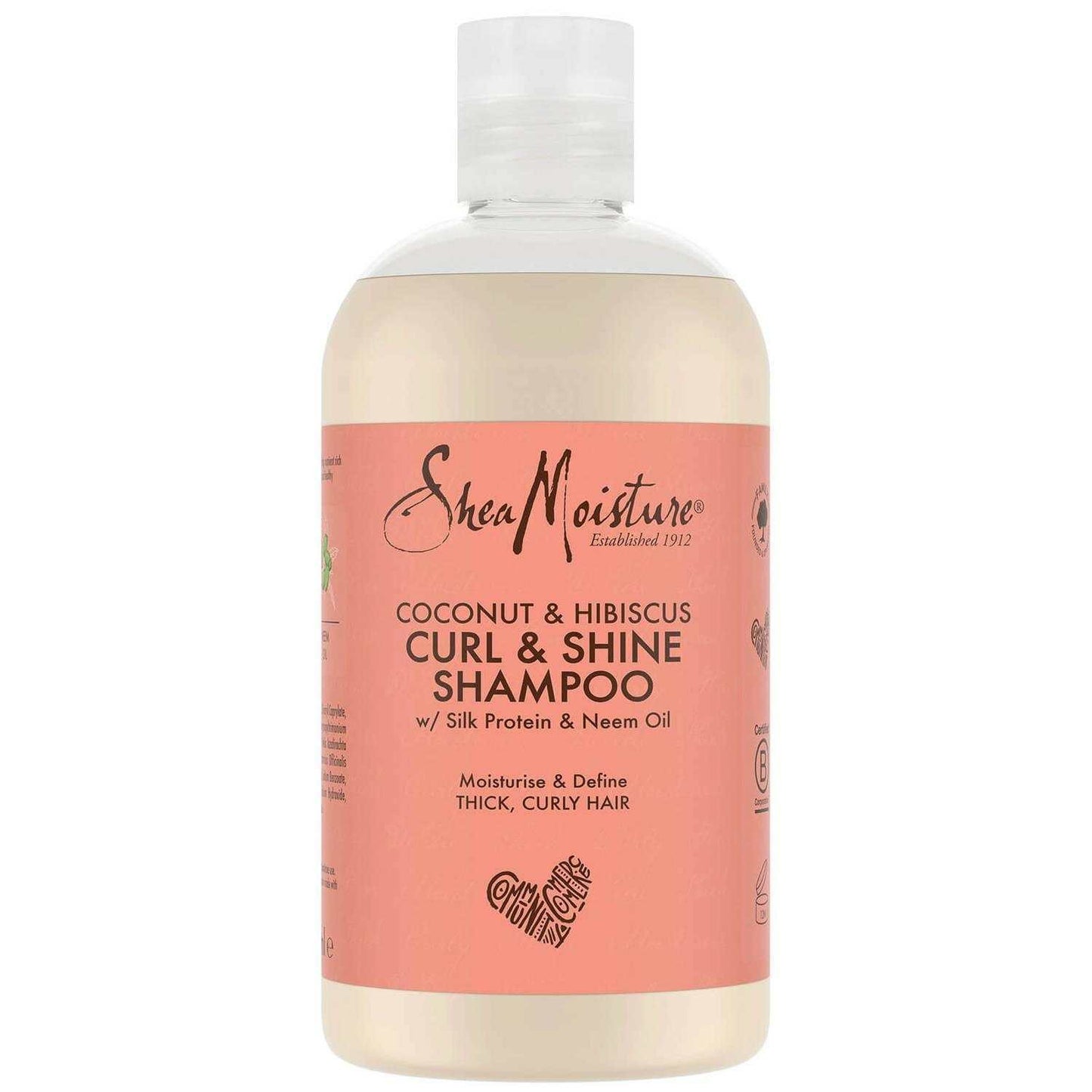 Shea Moisture Coconut & Hibiscus Curl & Shine Champú