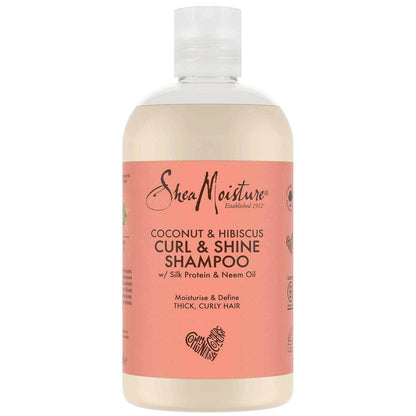 Shea Moisture Coconut & Hibiscus Curl & Shine Champú