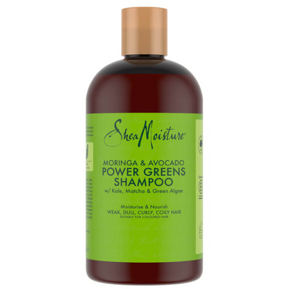 Shea Moisture Moringa & Avocado Power Greens Shampoo 384ml