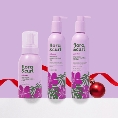 Flora & Curl Style Me Sweet Hibiscus Curl Volumizing Foam 300ml