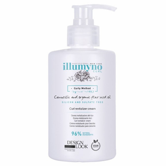 Design Look Crema Revitalizadora Del Rizo Aceite de Camelia y Lino Orgánico
