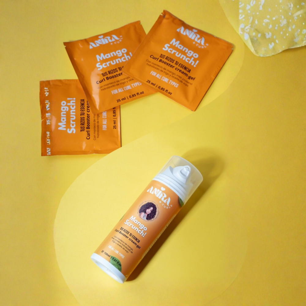 Anira Curls Mango Scrunch Curl Booster Cream-Gel