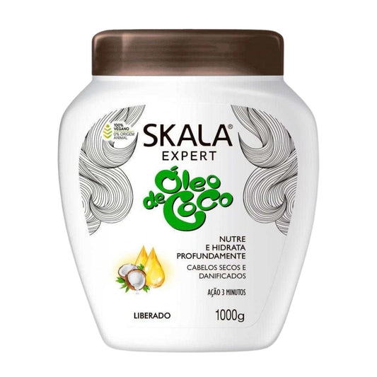 Skala Óleo de Coco Crema de Tratamiento Acondicionadora 1000g
