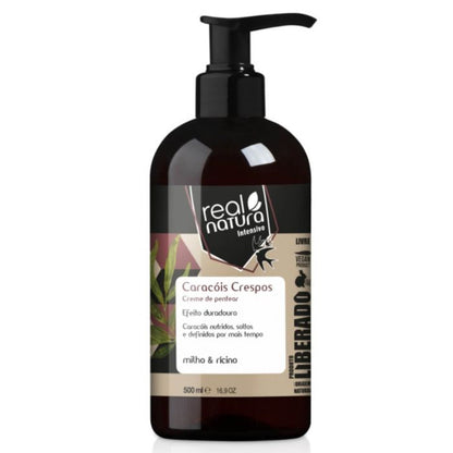 Real Natura Caracóis Crespos Champú 500ml