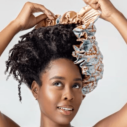 Bounce Curl Reversible Satin Hair Bonnet