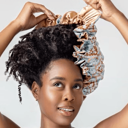 Bounce Curl Reversible Satin Hair Bonnet