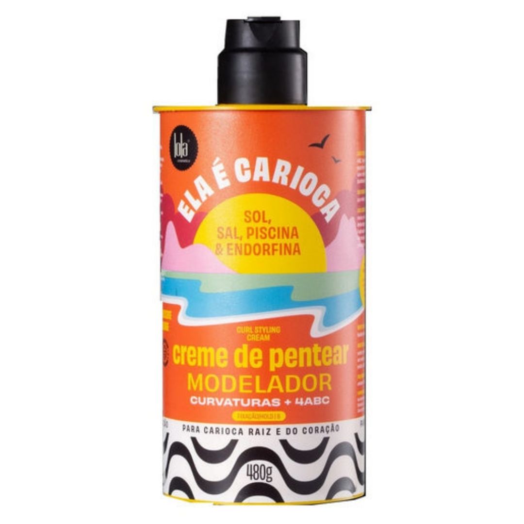 Lola Cosmetics Ela É Carioca Creme De Pentear Modelador 4ABC 480g