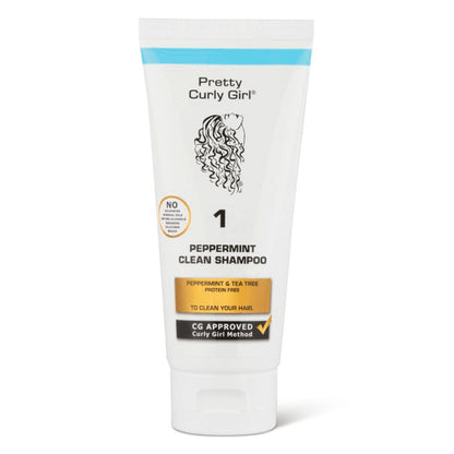 Pretty Curly Girl Peppermint Clean Champú