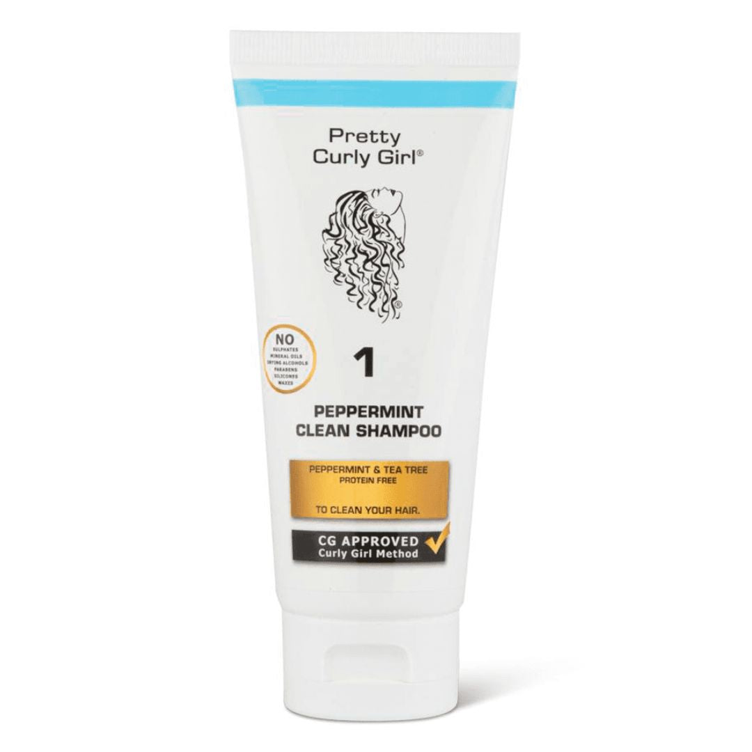 Pretty Curly Girl Peppermint Clean Champú