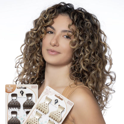 Bounce Curl Stay Lifted! Volume Root Clips (Brown)