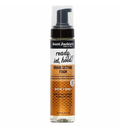 Aunt Jackie's Biotin & Honey Ready Set Braid Foam 8.5oz