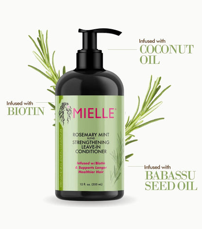 Mielle Rosemary & Mint Leave-In Strengthening Conditioner 355ml