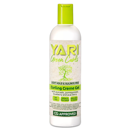 Yari Green Curls Light Hold Curling Cream Gel 355ml