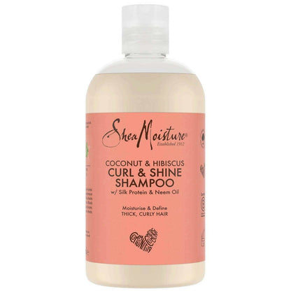 Shea Moisture Coconut & Hibiscus Curl & Shine Champú