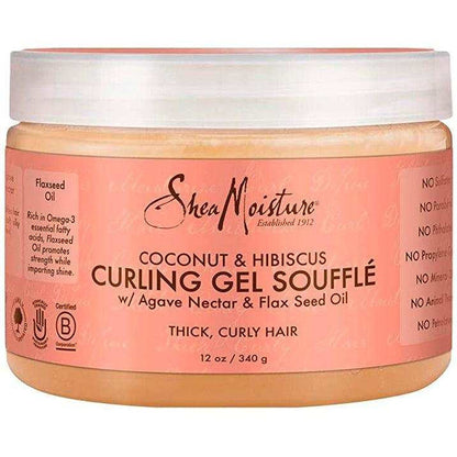 Shea Moisture Coconut & Hibiscus Curl Gel Soufflé 340g